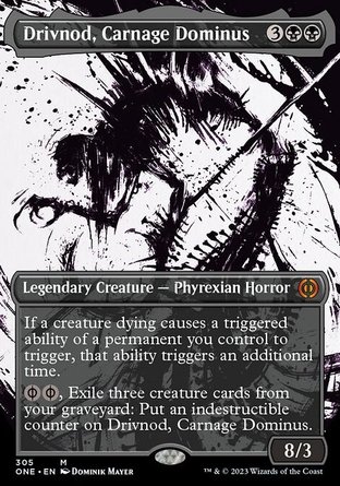 【ENG】《殺戮聖主綴文諾/Drivnod, Carnage Dominus》[非瑞克西亞：萬界歸一]