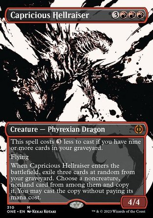 【JPN】《任性龍煞/Capricious Hellraiser》[非瑞克西亞：萬界歸一]
