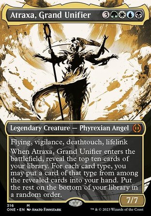【JPN】《大一統飛將亞崔夏/Atraxa, Grand Unifier》[非瑞克西亞：萬界歸一]