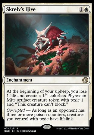 【JPN】 ☆Foil☆ 《斯勒夫的巢穴/Skrelv's Hive》[非瑞克西亞：萬界歸一]