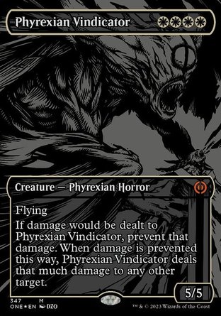 【ENG】 ☆Foil☆ 《非瑞克西亞雪恨獸/Phyrexian Vindicator》[非瑞克西亞：萬界歸一]