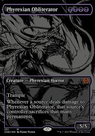 【ENG】 ☆Foil☆ 《非瑞克西亞抹煞獸/Phyrexian Obliterator》[非瑞克西亞：萬界歸一]