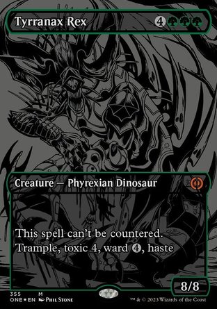 【ENG】 ☆Foil☆ 《霸蛛暴龍/Tyrranax Rex》[非瑞克西亞：萬界歸一]
