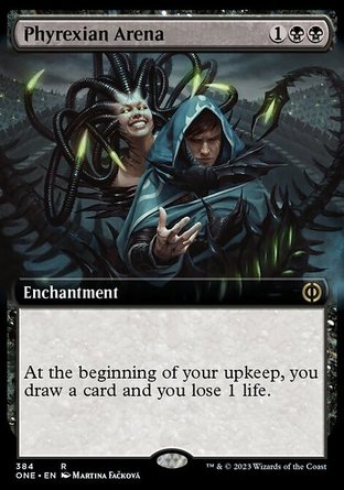 【JPN】《非瑞克西亞鬥技場/Phyrexian Arena》[非瑞克西亞：萬界歸一]