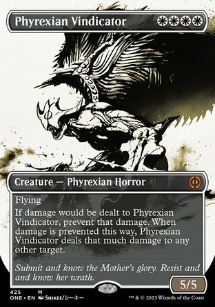 【ENG】《非瑞克西亞雪恨獸/Phyrexian Vindicator》[非瑞克西亞：萬界歸一]