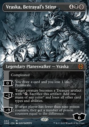 【ENG】《背叛毒刺瓦絲卡/Vraska, Betrayal's Sting》[非瑞克西亞：萬界歸一]