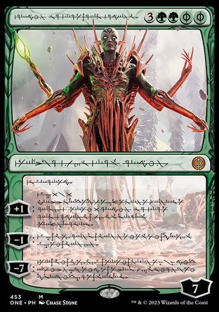 【ENG】 ☆Foil☆ 《昇華物靈師妮莎/Nissa, Ascended Animist》[非瑞克西亞：萬界歸一]