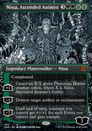 【ENG】《昇華物靈師妮莎/Nissa, Ascended Animist》[非瑞克西亞：萬界歸一]