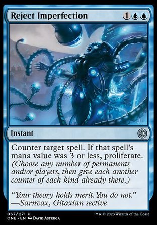 【JPN】 ☆Foil☆ 《滌瑕蕩垢/Reject Imperfection》[非瑞克西亞：萬界歸一]