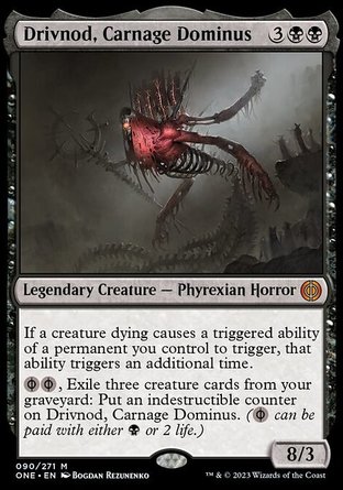 【JPN】《殺戮聖主綴文諾/Drivnod, Carnage Dominus》[非瑞克西亞：萬界歸一]