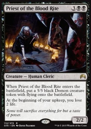 【JPN】《血儀僧侶/Priest of the Blood Rite》[魔法風雲會：起源]