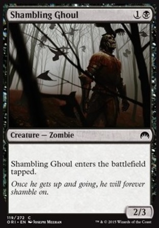 【JPN】《跛行食屍鬼/Shambling Ghoul》[魔法風雲會：起源]