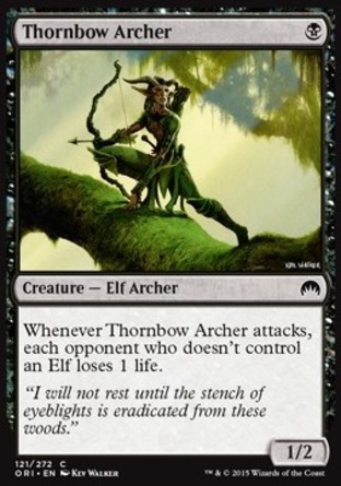 【JPN】《棘弓射手/Thornbow Archer》[魔法風雲會：起源]