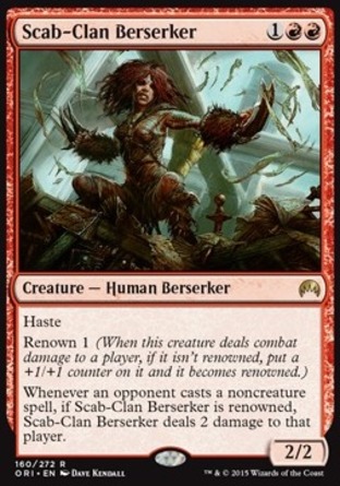 【JPN】《司凱族狂戰士/Scab-Clan Berserker》[魔法風雲會：起源 ]