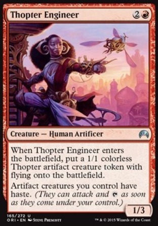 【JPN】《振翼機工程師/Thopter Engineer》[魔法風雲會：起源]