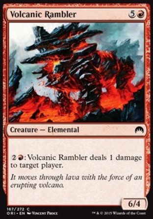 【JPN】《火山漫遊靈/Volcanic Rambler》[魔法風雲會：起源]