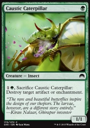 【JPN】《腐蝕毛蟲/Caustic Caterpillar》[魔法風雲會：起源]
