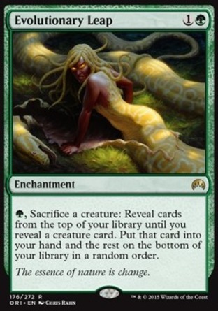 【JPN】《飛躍進化/Evolutionary Leap》[魔法風雲會：起源 ]