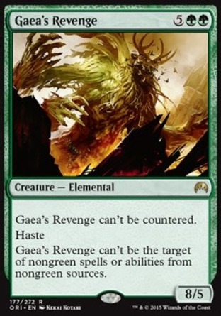 【JPN】《蓋亞復仇靈/Gaea's Revenge》[魔法風雲會：起源]