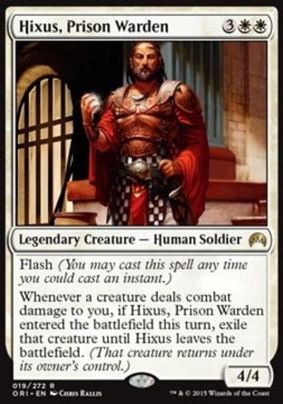 【JPN】《典獄長希瑟思/Hixus, Prison Warden》[魔法風雲會：起源]