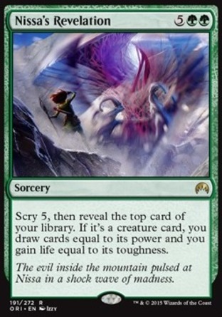 【JPN】《妮莎的啟示/Nissa's Revelation》[魔法風雲會：起源]
