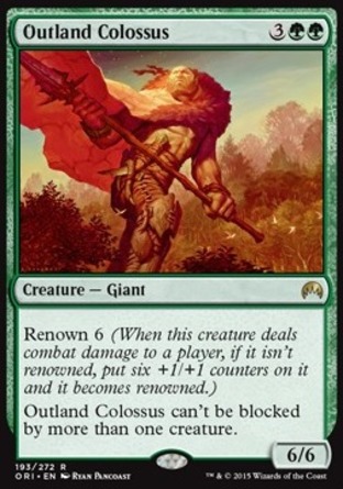 【JPN】《離鄉巨漢/Outland Colossus》[魔法風雲會：起源]