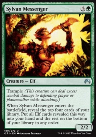 【JPN】《森林信驛/Sylvan Messenger》[魔法風雲會：起源]