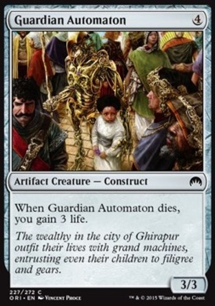 【JPN】《守護機械獸/Guardian Automaton》[魔法風雲會：起源]