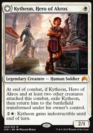 【JPN】《阿喀洛斯英雄庫忒昂/Kytheon, Hero of Akros》[魔法風雲會：起源 ]