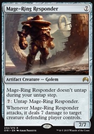 【JPN】《法師環塔守衛/Mage-Ring Responder》[魔法風雲會：起源]
