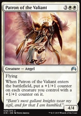 【JPN】《豪傑守護使/Patron of the Valiant》[魔法風雲會：起源]