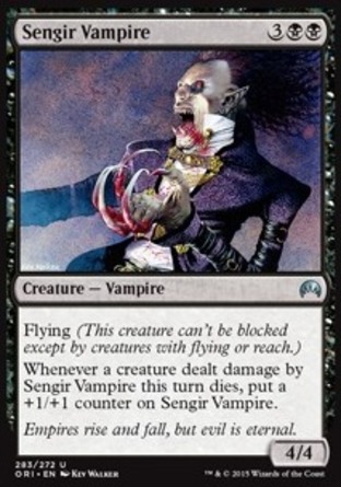 【JPN】《辛格氏吸血鬼/Sengir Vampire》[魔法風雲會：起源]