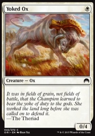 【JPN】《負軛牛/Yoked Ox》[魔法風雲會：起源]