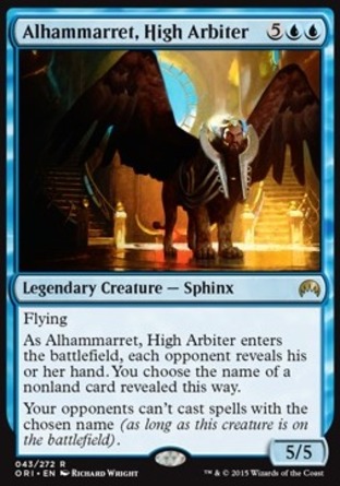 【JPN】《高等仲裁者阿哈瑪瑞特/Alhammarret, High Arbiter》[魔法風雲會：起源]