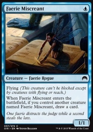 【JPN】《仙靈惡徒/Faerie Miscreant》[魔法風雲會：起源]