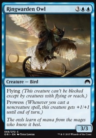 【JPN】《環塔衛梟/Ringwarden Owl》[魔法風雲會：起源]