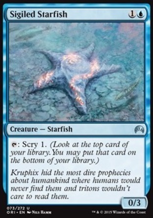【JPN】《符印海星/Sigiled Starfish》[魔法風雲會：起源]