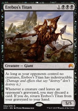 【JPN】《厄睿柏斯的泰坦/Erebos's Titan》[魔法風雲會：起源]