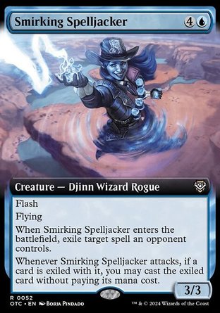 【ENG】《竊笑劫咒客/Smirking Spelljacker》[光雷驛鏢客指揮官]