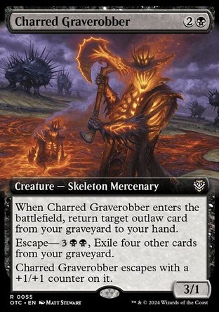 【ENG】《焦炙劫墓妖/Charred Graverobber》[光雷驛鏢客指揮官]
