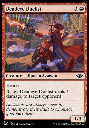 【ENG】《神準鬥客/Deadeye Duelist》[光雷驛鏢客]