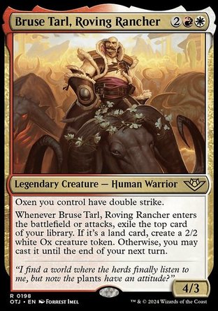 【ENG】《逡巡牧主布斯陶/Bruse Tarl, Roving Rancher》[光雷驛鏢客]