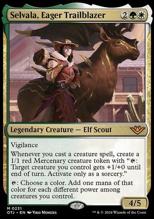 【ENG】《開拓急鋒塞瓦拉/Selvala, Eager Trailblazer》[光雷驛鏢客]