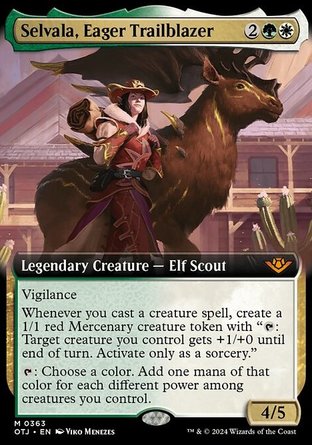 【ENG】《開拓急鋒塞瓦拉/Selvala, Eager Trailblazer》[光雷驛鏢客]