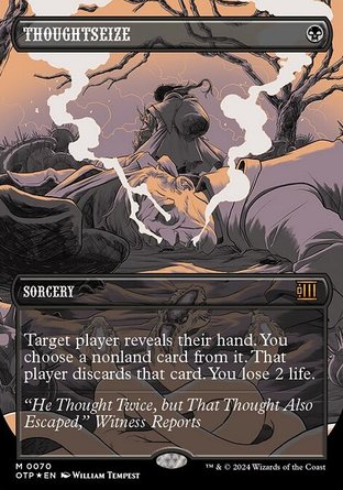 【ENG】《攫取思緒/Thoughtseize》[號外新聞]