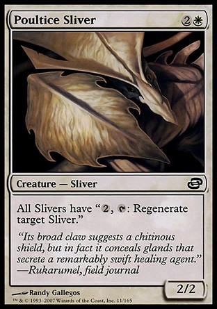 【JPN】《糊藥裂片妖/Poultice Sliver》[時空混沌]