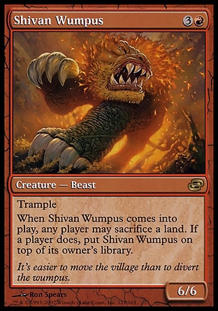 【JPN】《西瓦獅頭象/Shivan Wumpus》[時空混沌]