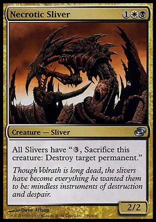 【JPN】《潰疽裂片妖/Necrotic Sliver》[時空混沌]