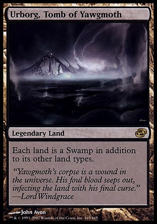 【JPN】《約格莫夫之墓烏爾博格/Urborg, Tomb of Yawgmoth》[時空混沌]