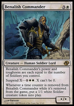 【JPN】《賓納里亞指揮官/Benalish Commander》[時空混沌]
